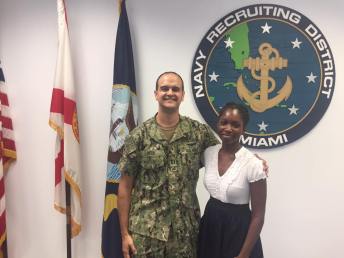 Eva Laurent- US Navy- FAU Dentist - Dr. Richard Staller